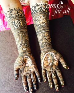 Bridal Full Hand Mehndi Design - Best Mehndi Design 2017 - Mehndi Artistica
